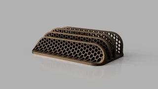 Altıgen Laptop & Tablet Standı — Dayanıklı Plastik