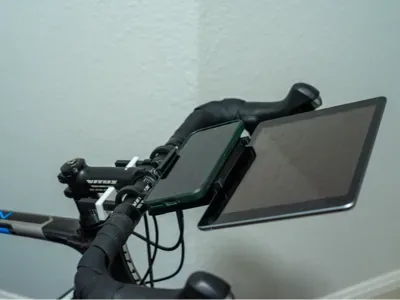 Bisiklet Tablet & Telefon Tutucu — Dayanıklı Plastik