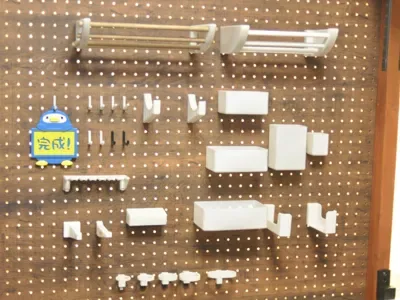 Delikli Panel Kanca Seti — Sert Plastik