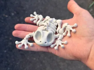 Eklemli Axolotl — Sert Plastik