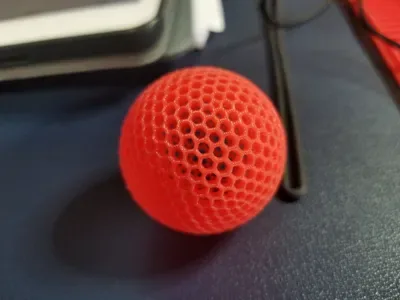 Havasız Masa Tenisi Topu — Sert Plastik