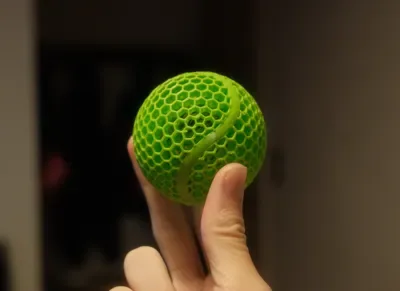 Havasız Tenis Topu — Esnek Kauçuk