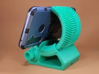 Katlanır Telefon Standı — Dayanıklı Plastik