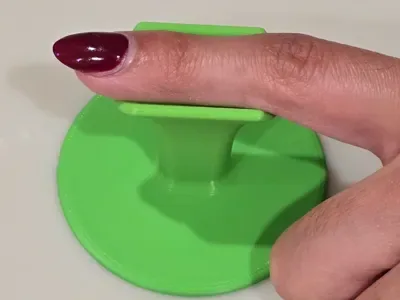 Manikür Parmak Desteği — Dayanıklı Plastik