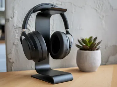 Modern Kulaklık Standı 01 — Sert Plastik