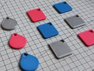 NFC Etiket Anahtarlık — Dayanıklı Plastik