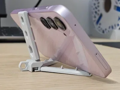 Otomatik Kollu Katlanır Stand — Sert Plastik