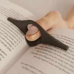 Sayfa Tutan Kitap Ayracı — Dayanıklı Plastik