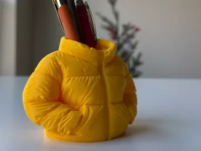 Şişme Mont Kalemlik — Sert Plastik