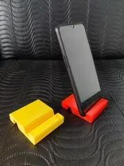 Üçgen Telefon Standı — Sert Plastik